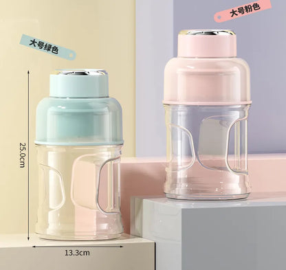 PowerBlend Pro: Cordless Mini Juicer with 1600ml Capacity – Squeeze Freshness Anywhere!"