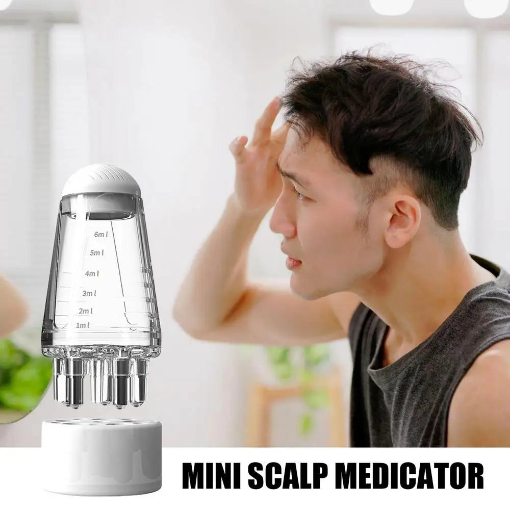 Portable Scalp Applicator Liquid Comb – Anti-Hair Loss Massager & Oil Liquid Guide for Scalp Care