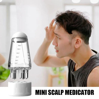 Portable Scalp Applicator Liquid Comb – Anti-Hair Loss Massager & Oil Liquid Guide for Scalp Care
