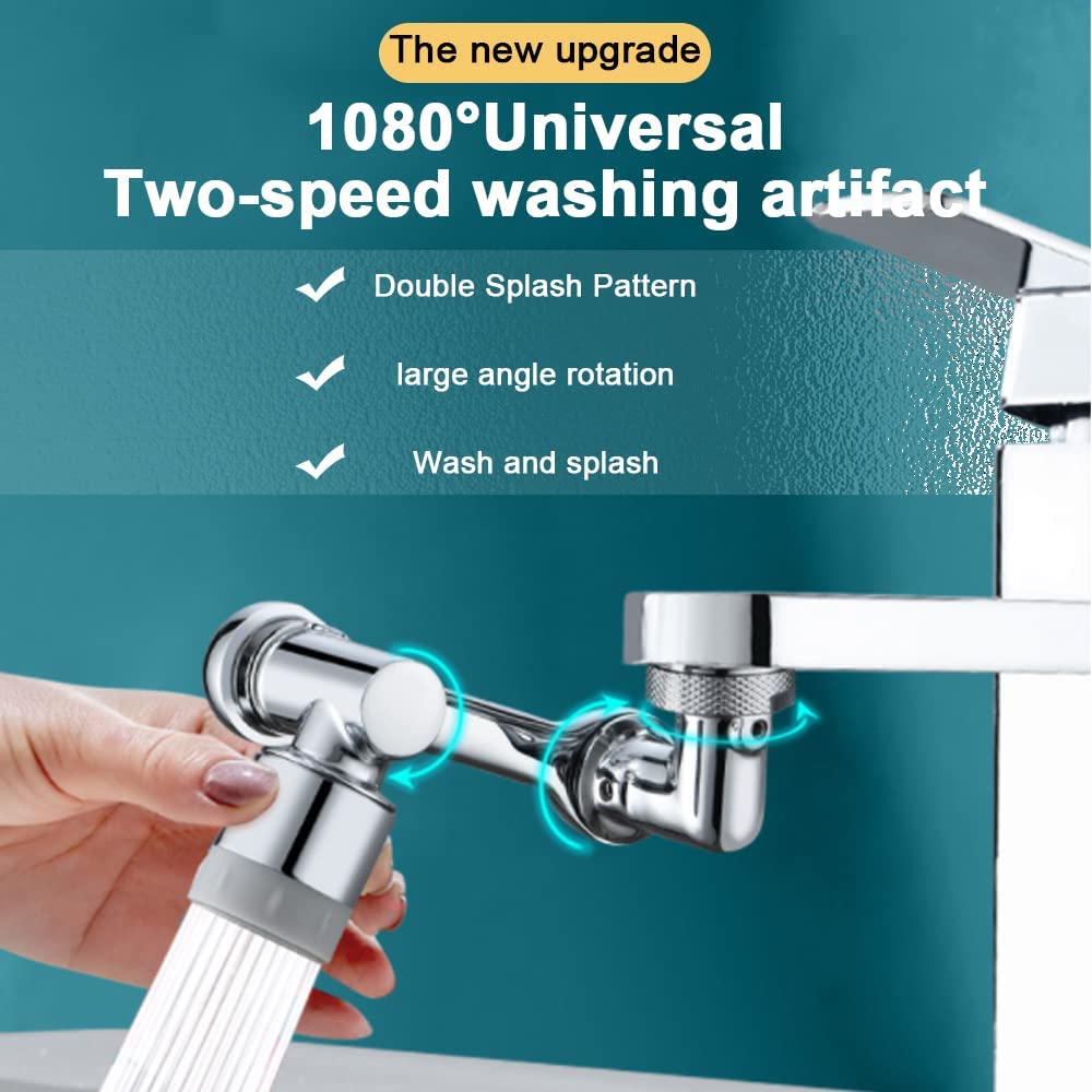 Upgrade Your Kitchen Sink with This Rotatable Water Bubbler