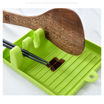 Organize Your Kitchen with Rack Sponge Rest for Tableware.