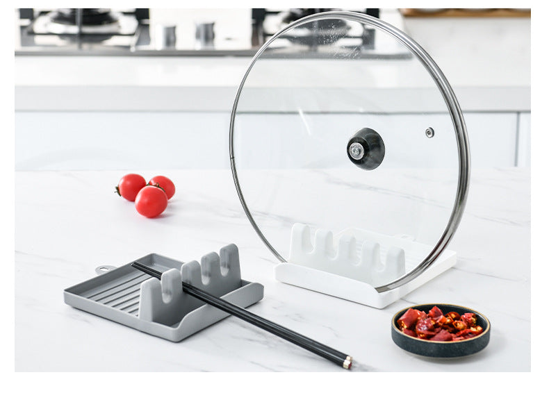 Organize Your Kitchen with Rack Sponge Rest for Tableware.