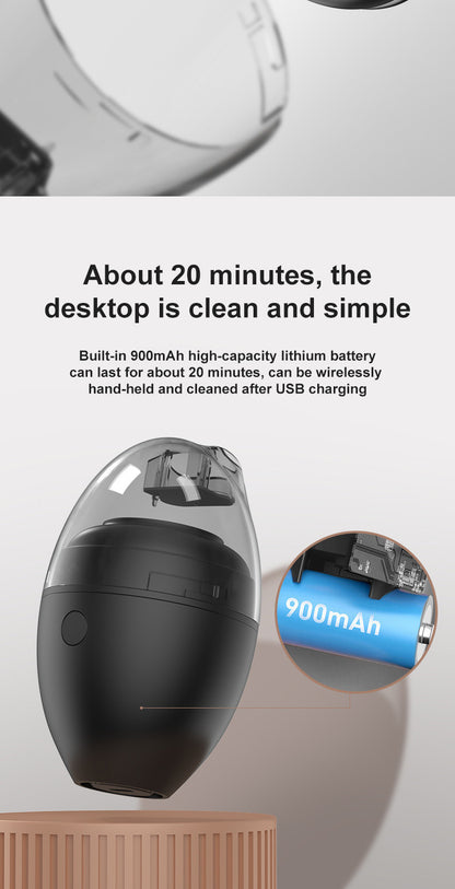 Cleaning Made Easy: Discover the Magic of Our Wireless Mini Vacuum Cleaner