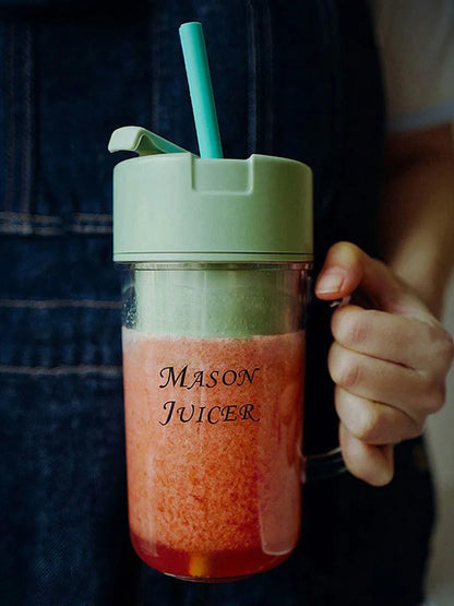 Blend & Go: Portable Juicer & Ice Crusher – Your On-the-Go Freshness Companion