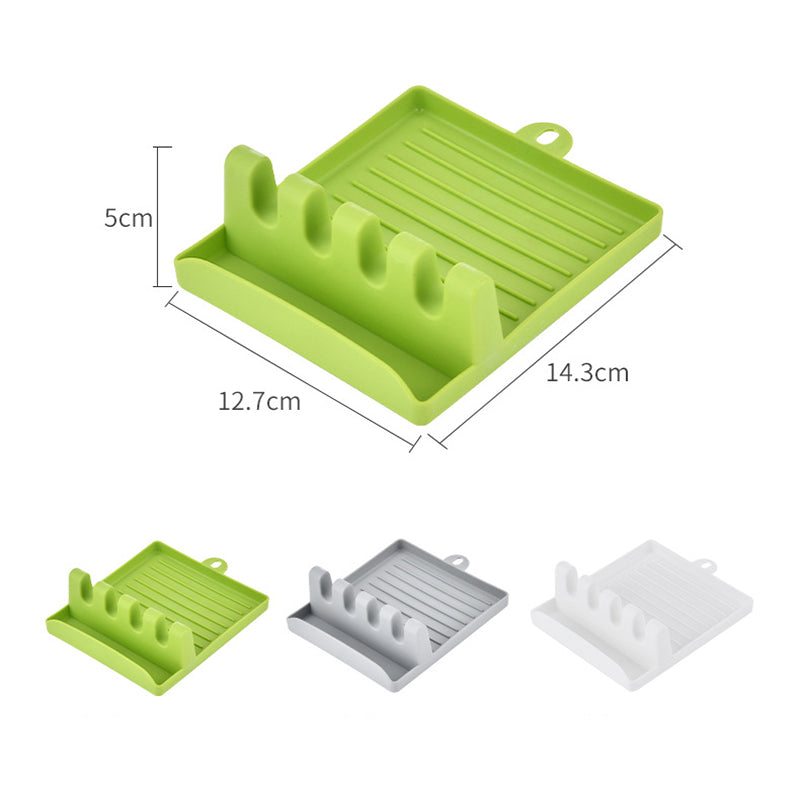Organize Your Kitchen with Rack Sponge Rest for Tableware.