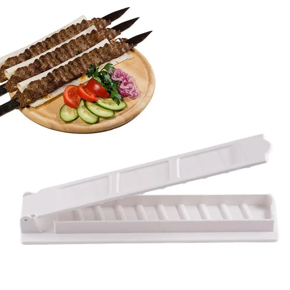 Single Row Kebab Maker BBQ Meat Skewer Machine - Perfect for Bari Eid!