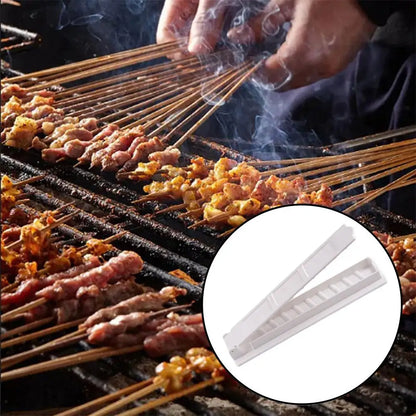 Single Row Kebab Maker BBQ Meat Skewer Machine - Perfect for Bari Eid!