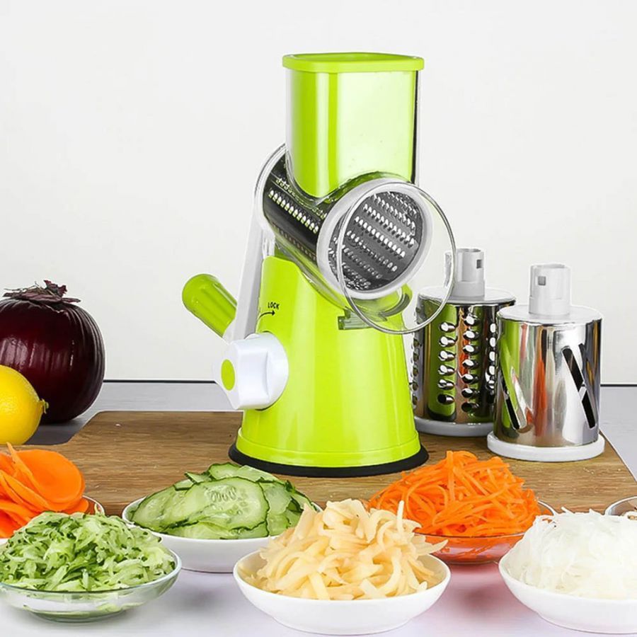 Table Top Drum Grater Cutter Vegetable Drums with Box
