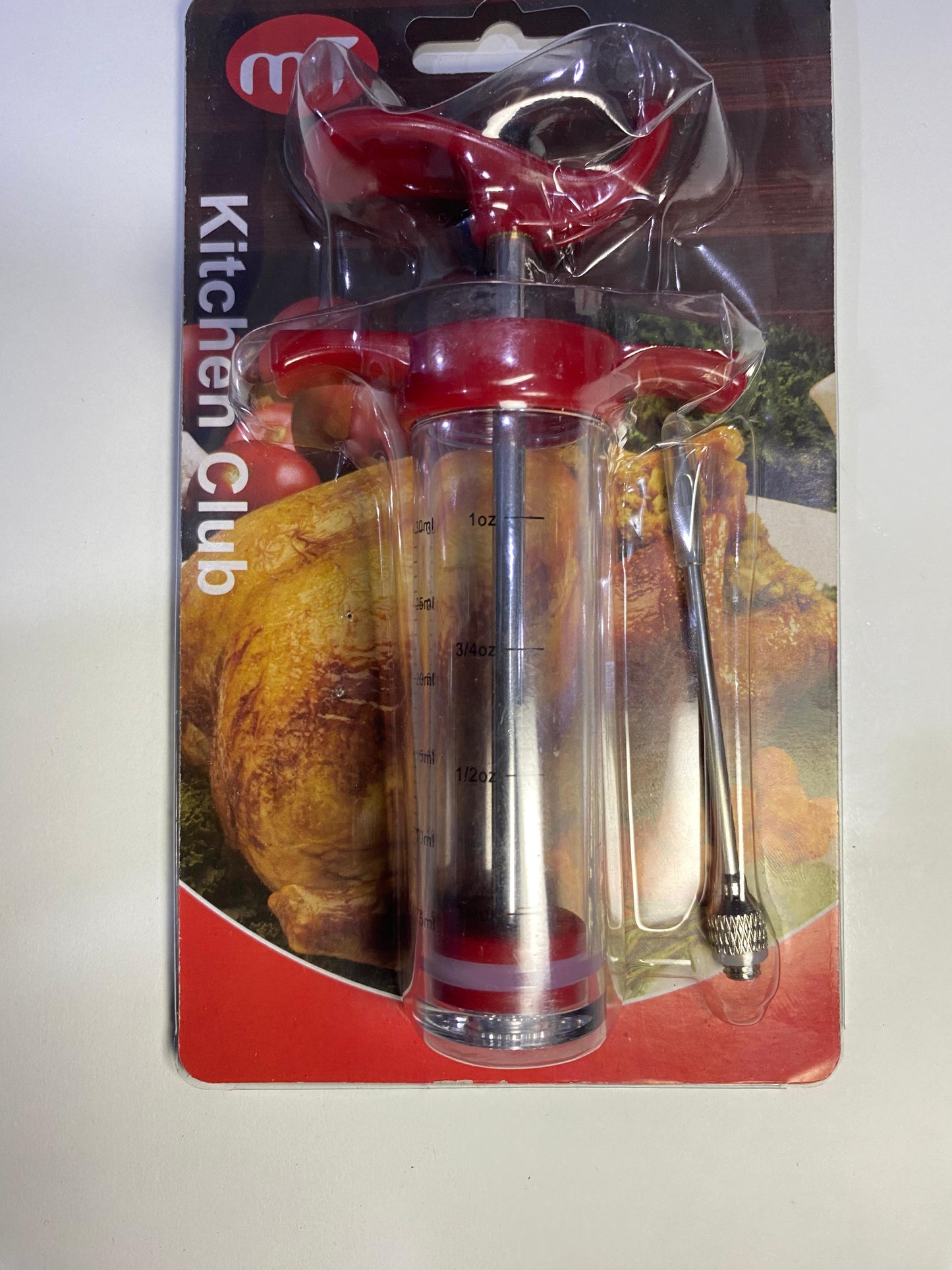 Stainless Steel Barbecue Meat Syringe - Perfect for Bari Eid!
