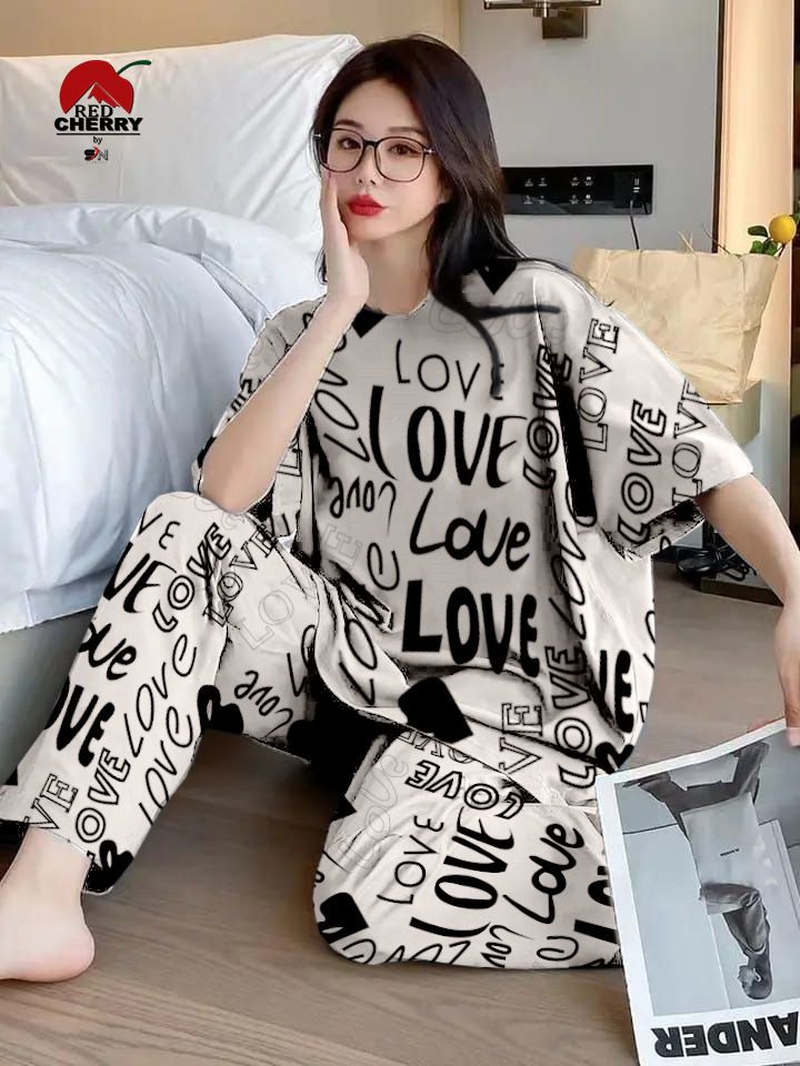 Drop Shoulder Printed Casual Suit – Relaxed Fit, Stylish Design, and Comfortable Fabric