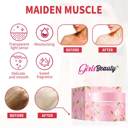 Bioaqua Peach Extract Fruit Acid Exfoliating Face Gel Cream – Unveil Your Naturally Glowing Skin!"