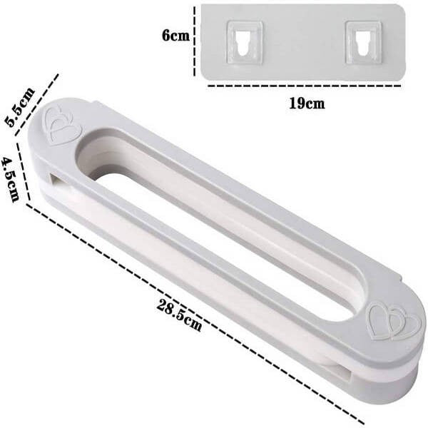 3 in 1 Foldable Slippers Plastic Shoes Hanger (Pack of 2)