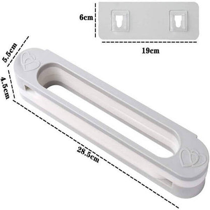 3 in 1 Foldable Slippers Plastic Shoes Hanger (Pack of 2)