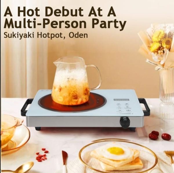"Multifunctional Electric Stove 3500W – Infrared Cooker Compatible with All Pots | Energy Efficient & Durable"