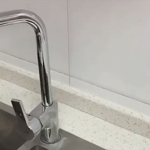Stainless Steel Kitchen Sink Faucet Shelf – Adjustable Sponge Holder & Towel Storage Rack