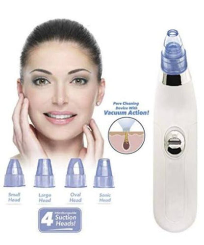 Remove blackheads and impurities without squeezing with DermaSuction