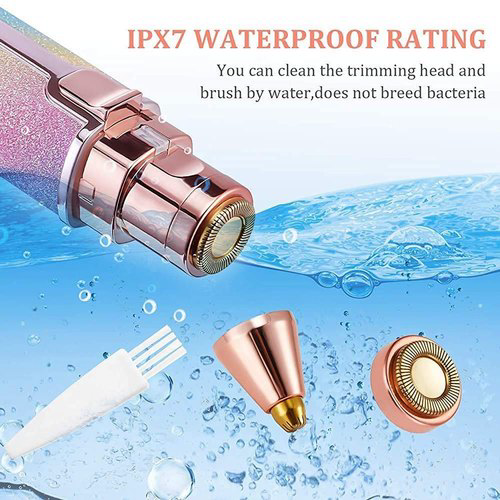 Flawless 2-in-1 Facial Hair Remover - Portable for Women