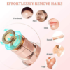 Flawless 2-in-1 Facial Hair Remover - Portable for Women