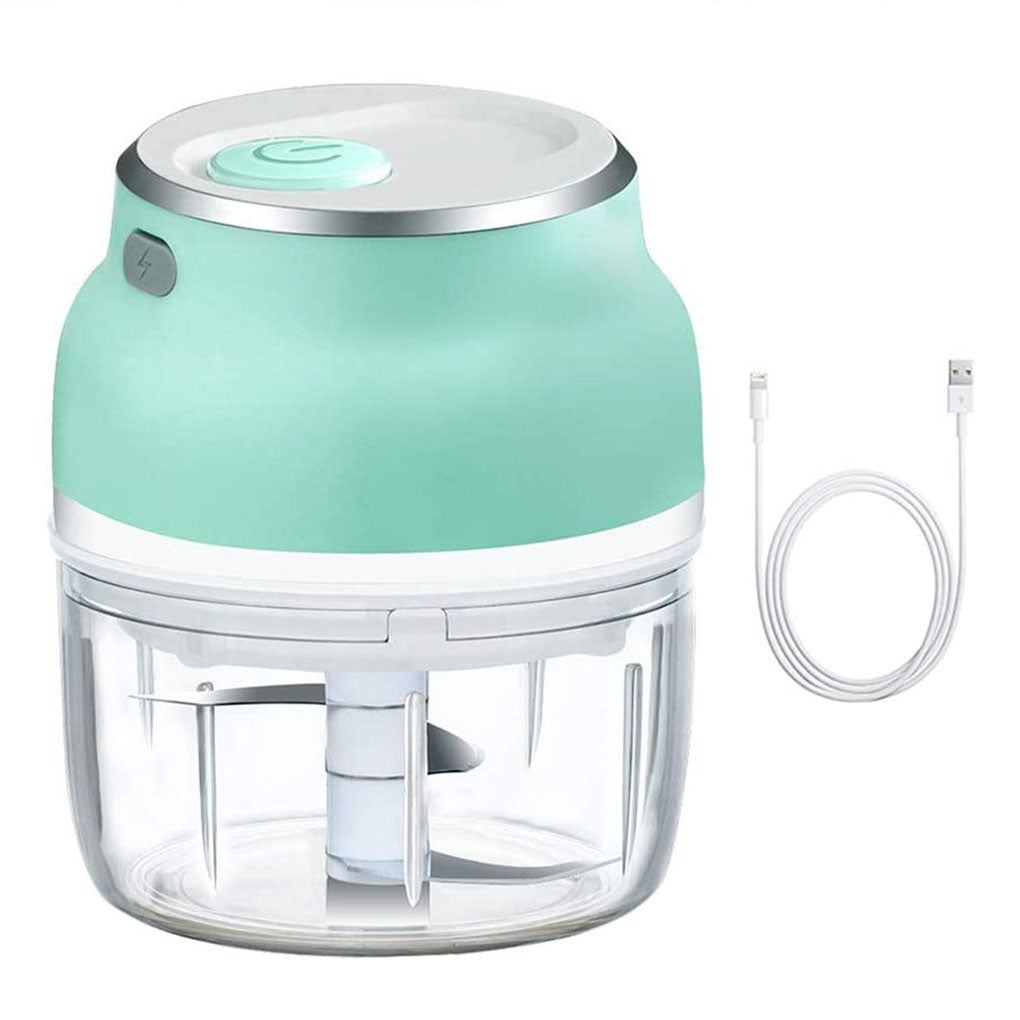 Electric Food Chopper - Rechargeable Wireless Kitchen Vegetable Mincer