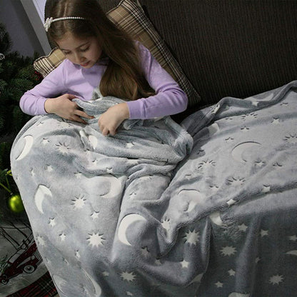 A special night of sleep for little ones with Magic Glow Blanket for Kids