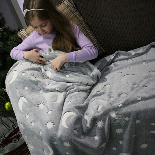 A special night of sleep for little ones with Magic Glow Blanket for Kids