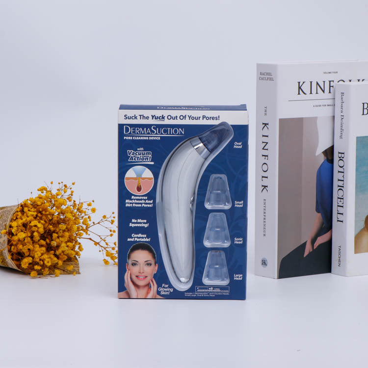 Remove blackheads and impurities without squeezing with DermaSuction