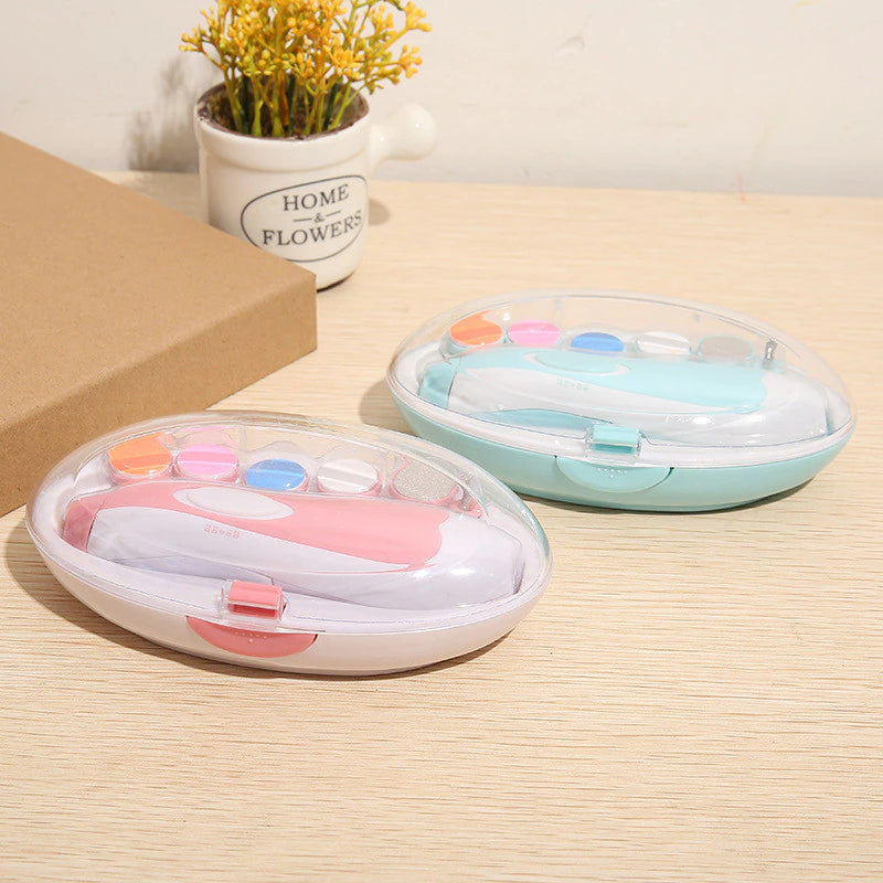 Trim nails safely with the Electric Nail Clipper – Baby Nail Clipper Set
