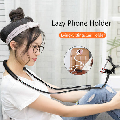 Keep Your Phone Handy Safe And Secure With This Neck Phone Holder Stand