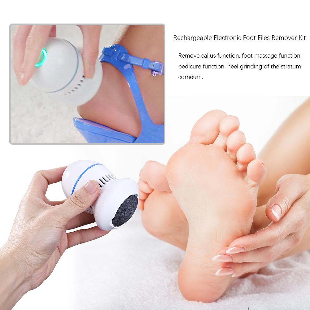 Get Rid of Calluses and Dead Skin with This Ultra-Fast Electric Foot File Vacuum