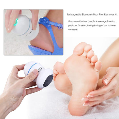 Get Rid of Calluses and Dead Skin with This Ultra-Fast Electric Foot File Vacuum