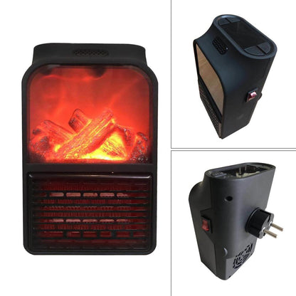 Keep That Home Sweet Home Warmer | Mini ElectricWall-outlet Flame Heater