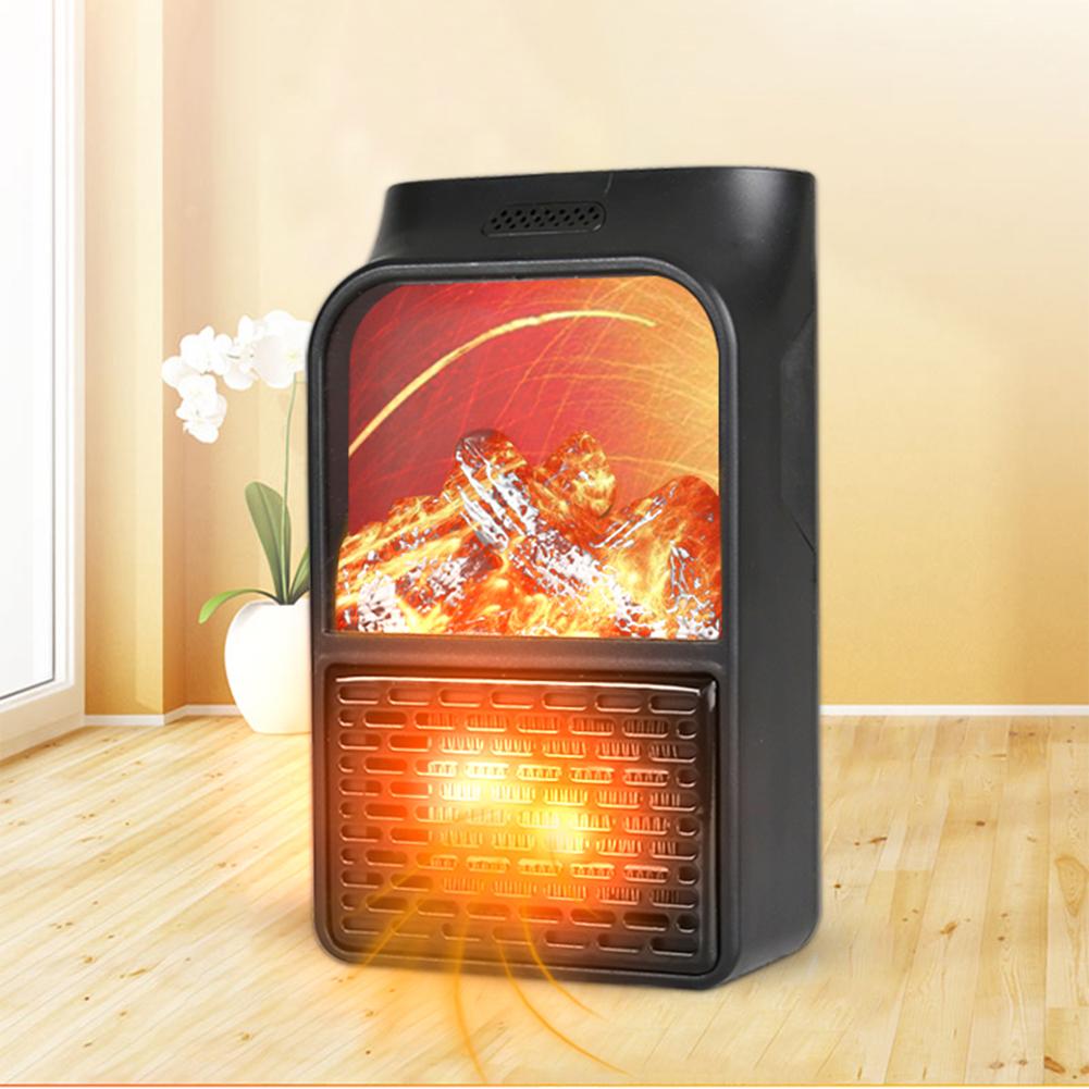 Keep That Home Sweet Home Warmer | Mini ElectricWall-outlet Flame Heater