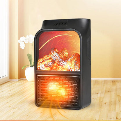 Keep That Home Sweet Home Warmer | Mini ElectricWall-outlet Flame Heater