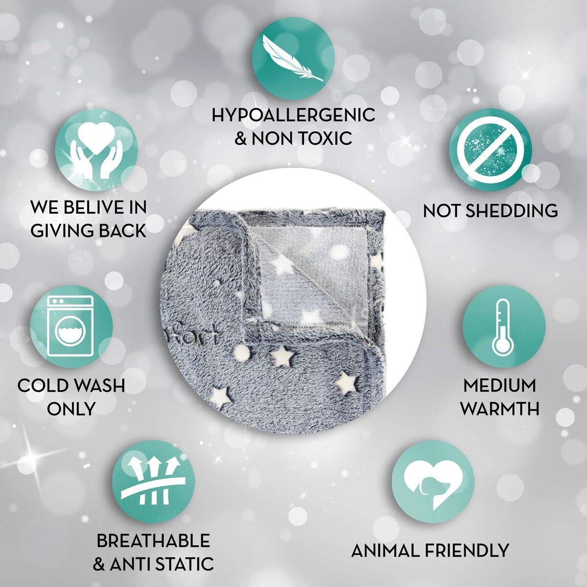 A special night of sleep for little ones with Magic Glow Blanket for Kids