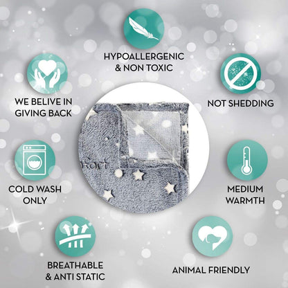 A special night of sleep for little ones with Magic Glow Blanket for Kids