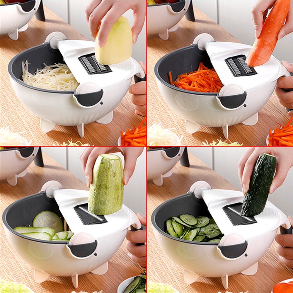 Multi-Functional Vegetable Slicer Kitchen Tools - Easy to Use, Fast, and Durable