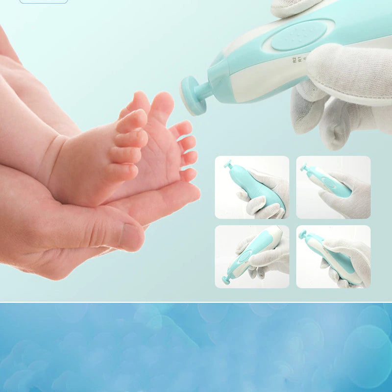 Trim nails safely with the Electric Nail Clipper – Baby Nail Clipper Set