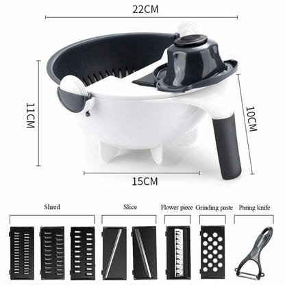 Multi-Functional Vegetable Slicer Kitchen Tools - Easy to Use, Fast, and Durable