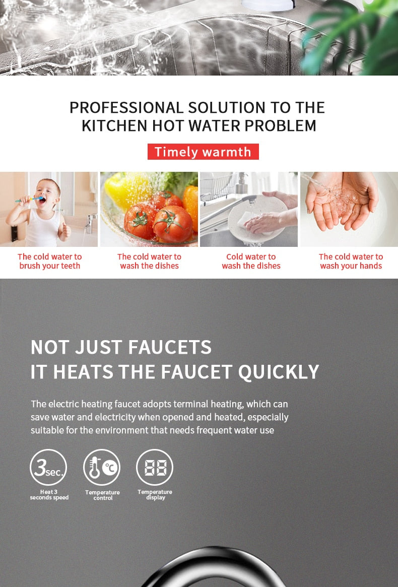 Electric Heating Water Tap