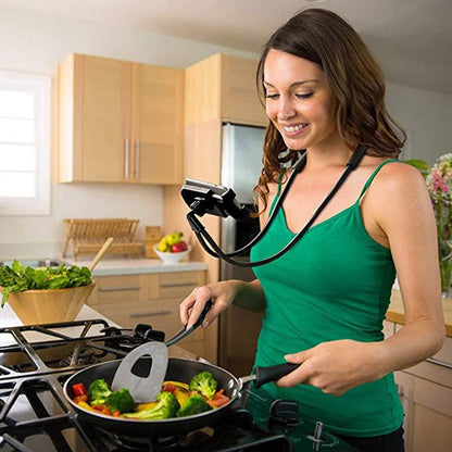 Keep Your Phone Handy Safe And Secure With This Neck Phone Holder Stand
