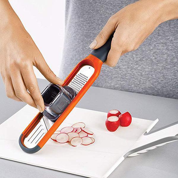 Mini Handy Grater And Slicer (with Protective Finger Guard)