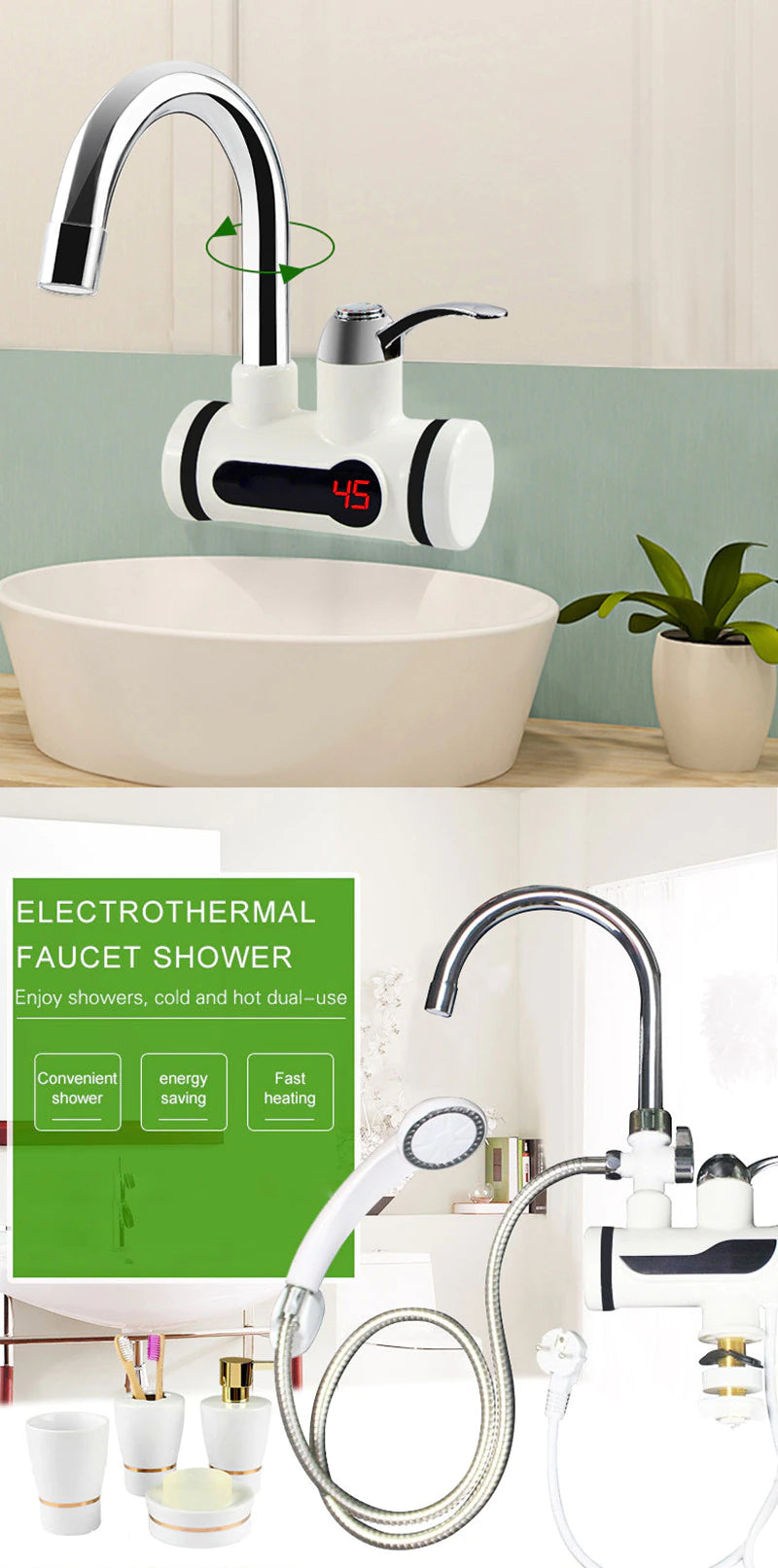 Electric Heating Water Tap