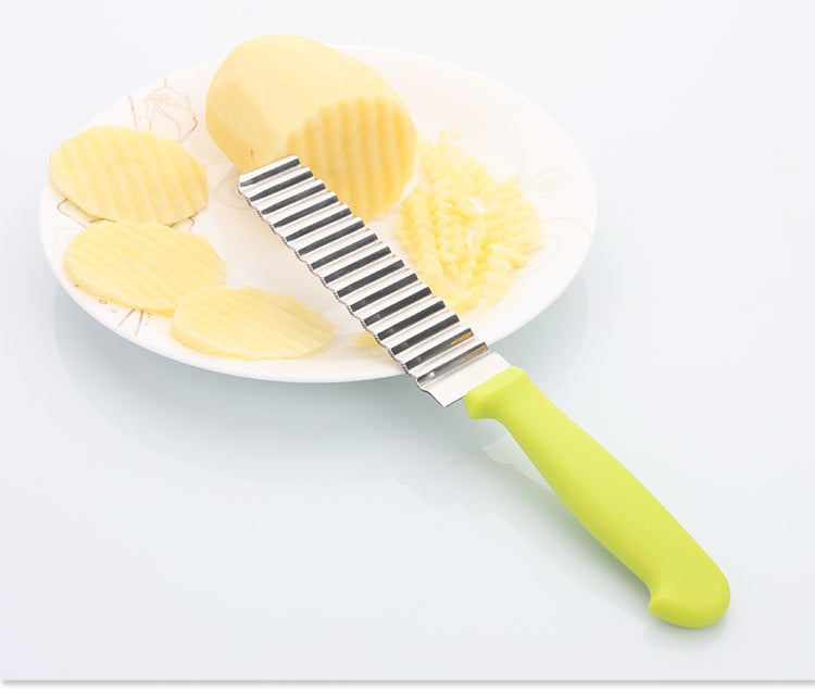 Easily Slice Your Potatoes With This Awesome Potato French Fry Cutter