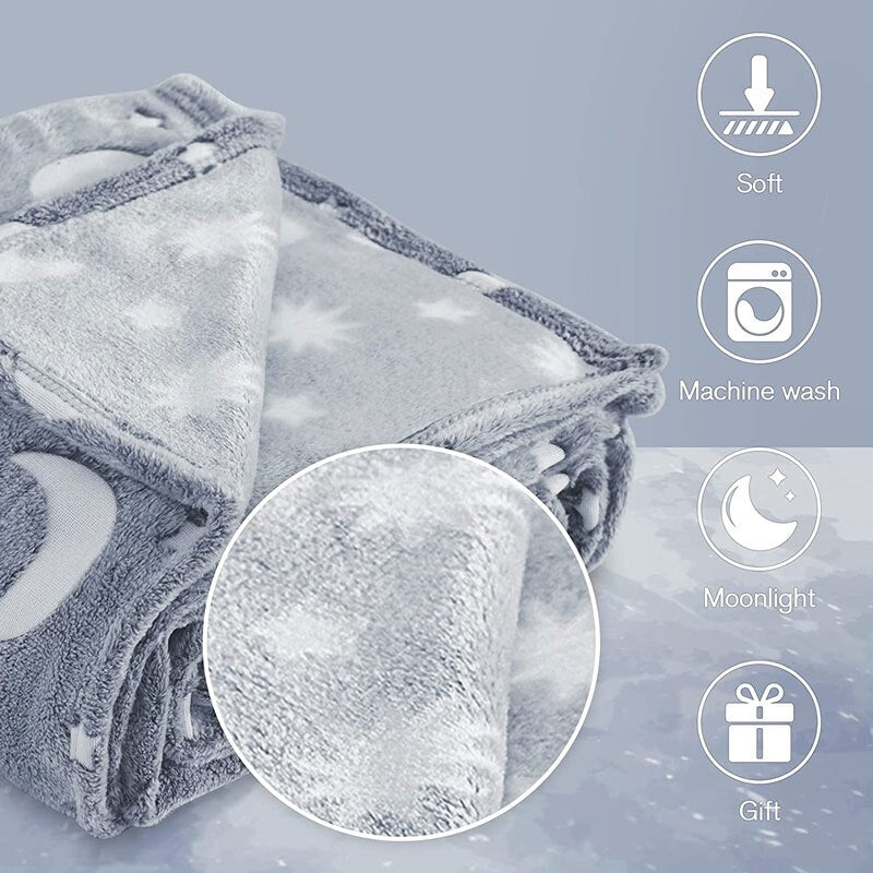 A special night of sleep for little ones with Magic Glow Blanket for Kids