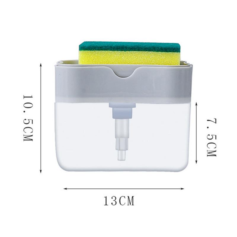 Soap Dispenser & Sponge in One Instant Cleanup