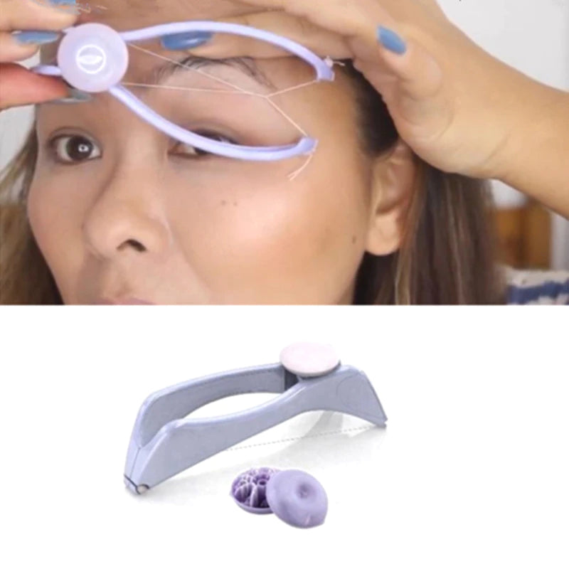 The Perfect Way To Remove Facial Hair | Manual Threading System