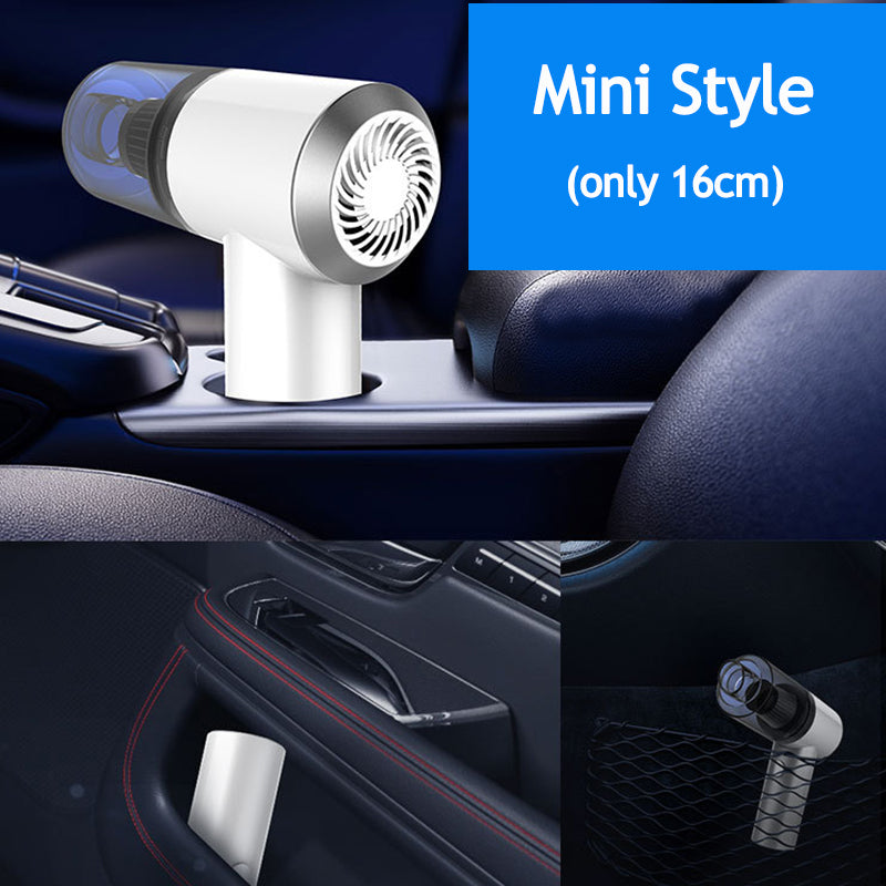 Portable Mini Wireless Car Vacuum Cleaner for Car Interior & Home Cleaning