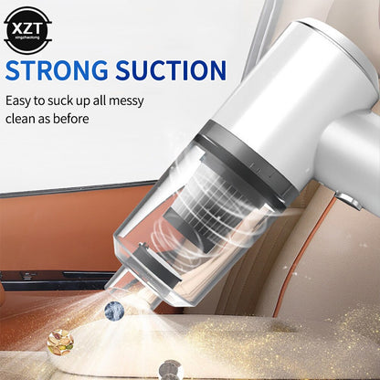 Portable Mini Wireless Car Vacuum Cleaner for Car Interior & Home Cleaning