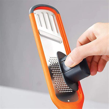 Mini Handy Grater And Slicer (with Protective Finger Guard)