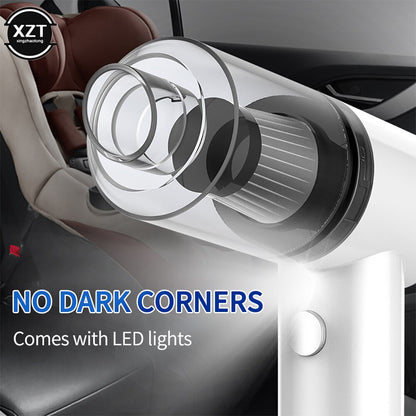 Portable Mini Wireless Car Vacuum Cleaner for Car Interior & Home Cleaning